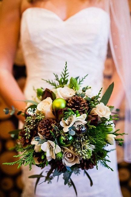 Flower colors for winter wedding - 1