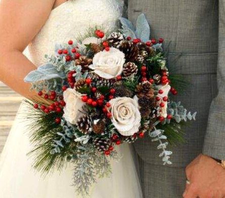 Flower colors for winter wedding - 2
