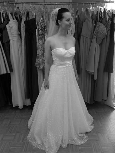 Picking a wedding dress - 1