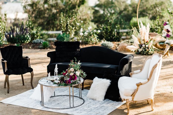 Lounge area for the reception - 1