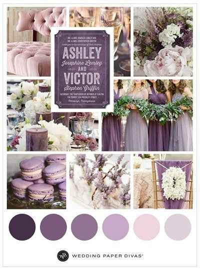 purple wedding