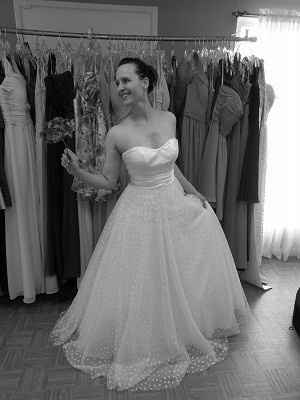 dress before alterations