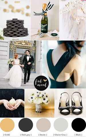 For dramatic look, go for darker grays to black