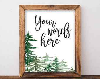 Need Mountain themed wedding decor ideas 8