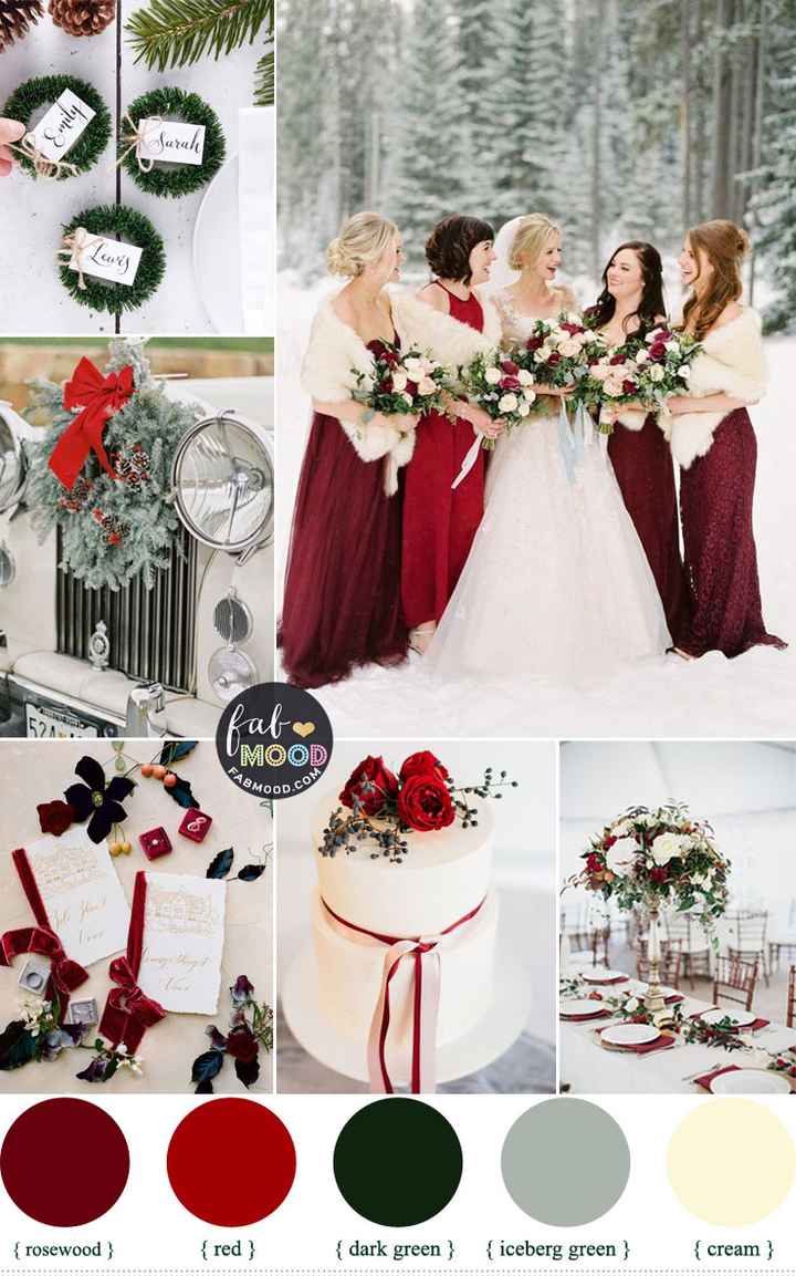 December Wedding Colors Weddings, Style and Décor Wedding Forums