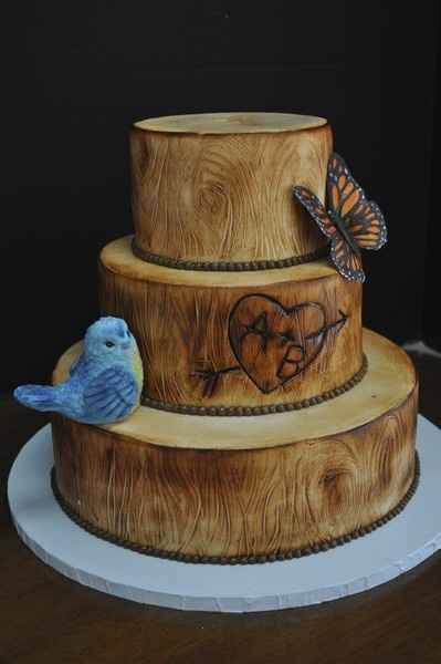 Wedding Cakes Without Flowers 19