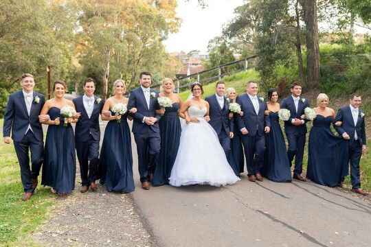 One Color Wedding Party - 1
