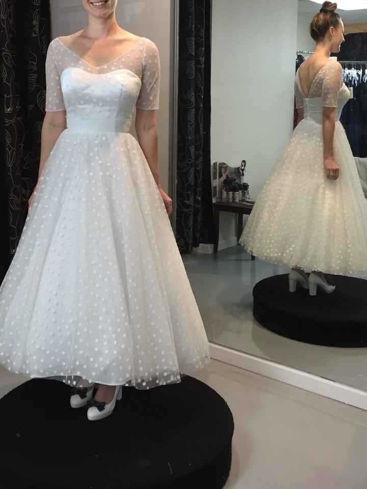 Picking a wedding dress - 2