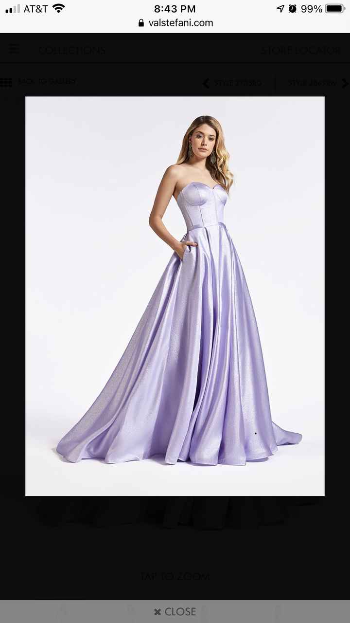Purple Wedding Gown 1