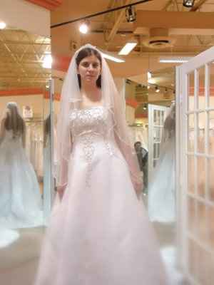 my wedding dress