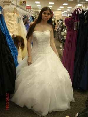 my wedding dress