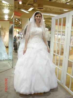 my wedding dress