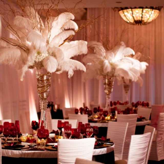 Feather decor
