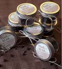 use ground coffee in case people don't have grinders