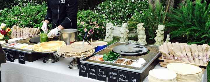 crepe station