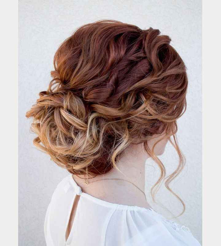 updo hair