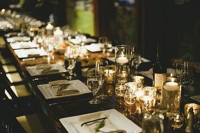 rustic table