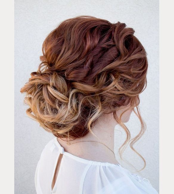 updo hair