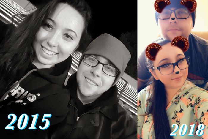 How long were you together before getting engaged? - 1