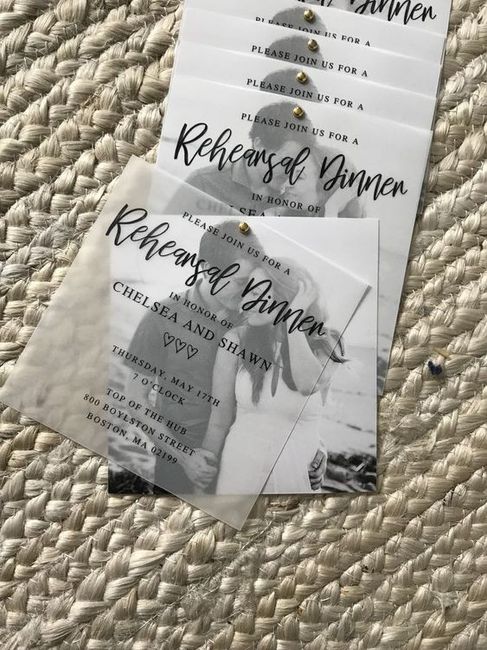 Rehearsal Dinner Invitation 