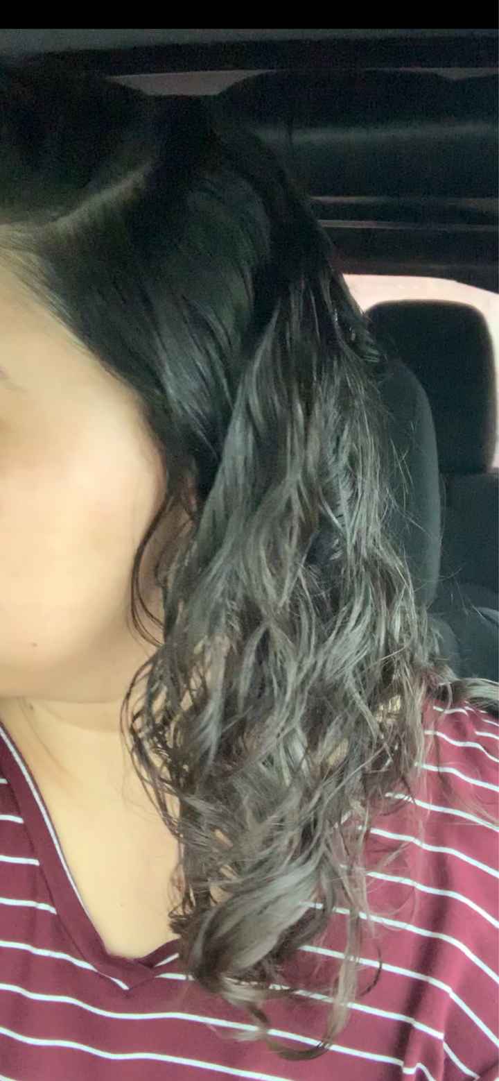 Had my first hair trial - 2