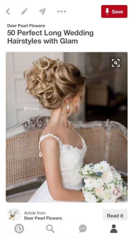 How are you planning to do your hair for the big day?