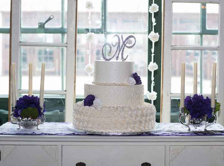 Cake with buttercream