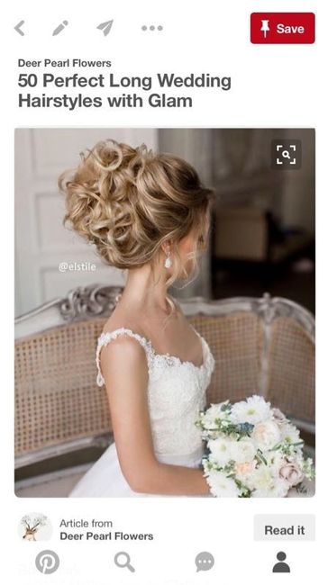 How are you planning to do your hair for the big day?
