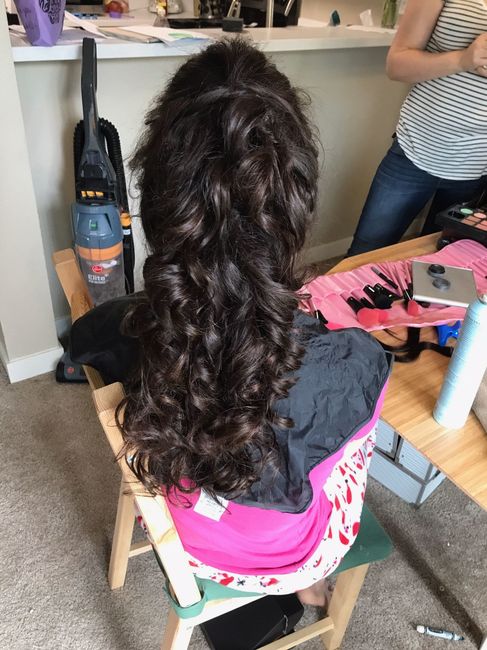 Hair and makeup trial take two!!!!