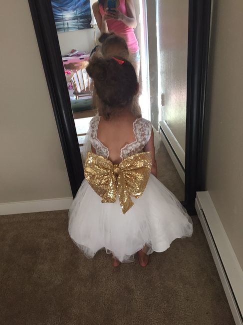 Flower girl dress arrived! (And a Chinese dress review ;))