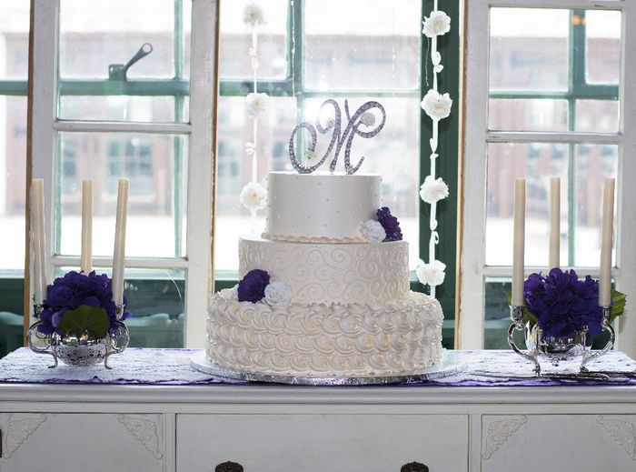 Cake with buttercream