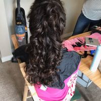 Hair and makeup trial take two!!!!