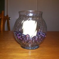 Candle Only Wedding Decor