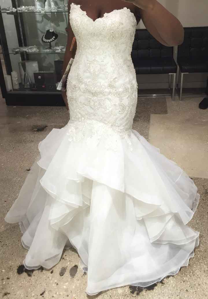 Having dress color regret