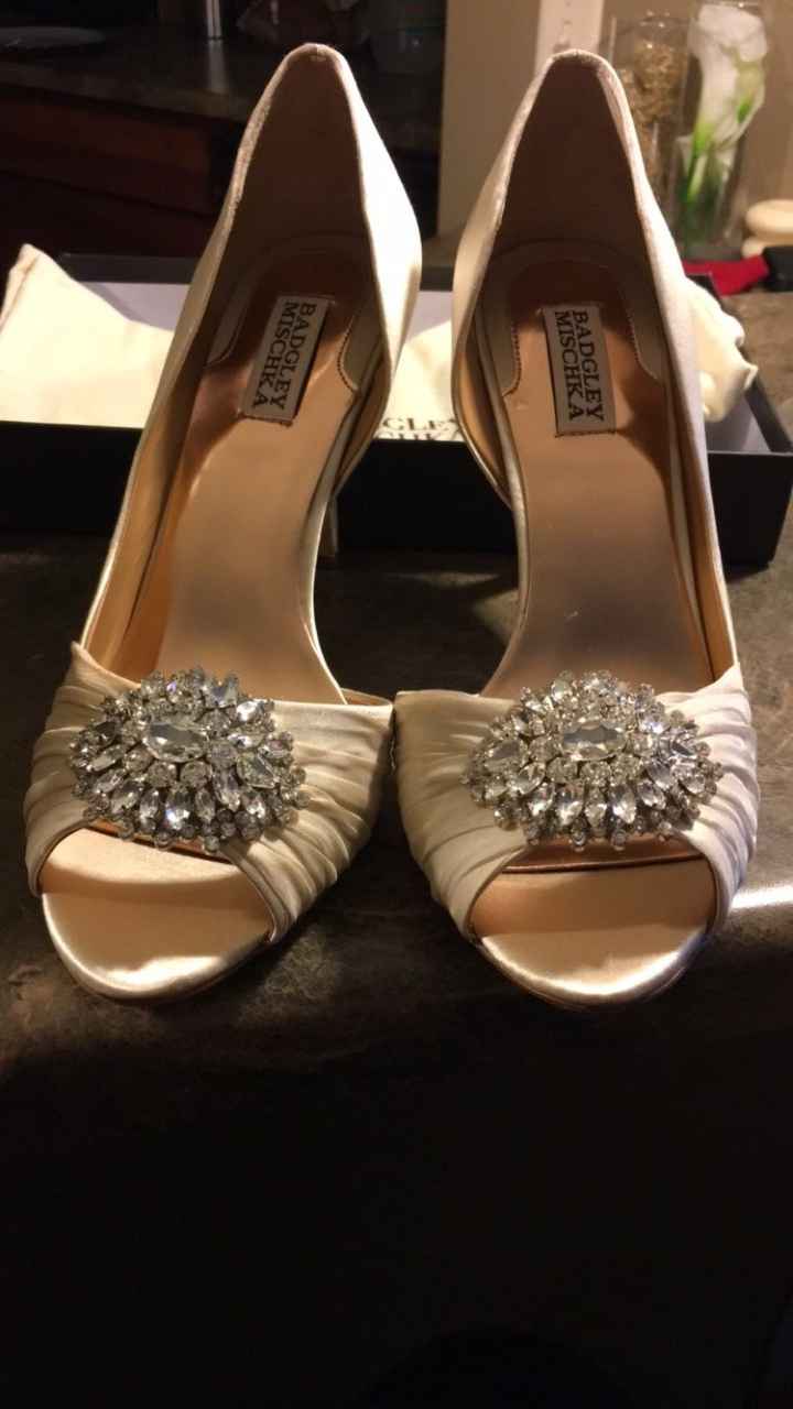 Shoes?  what color are you wearing?