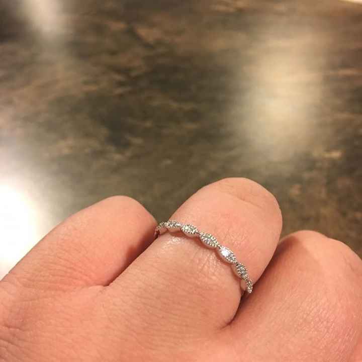 Let me see your...wedding bands!