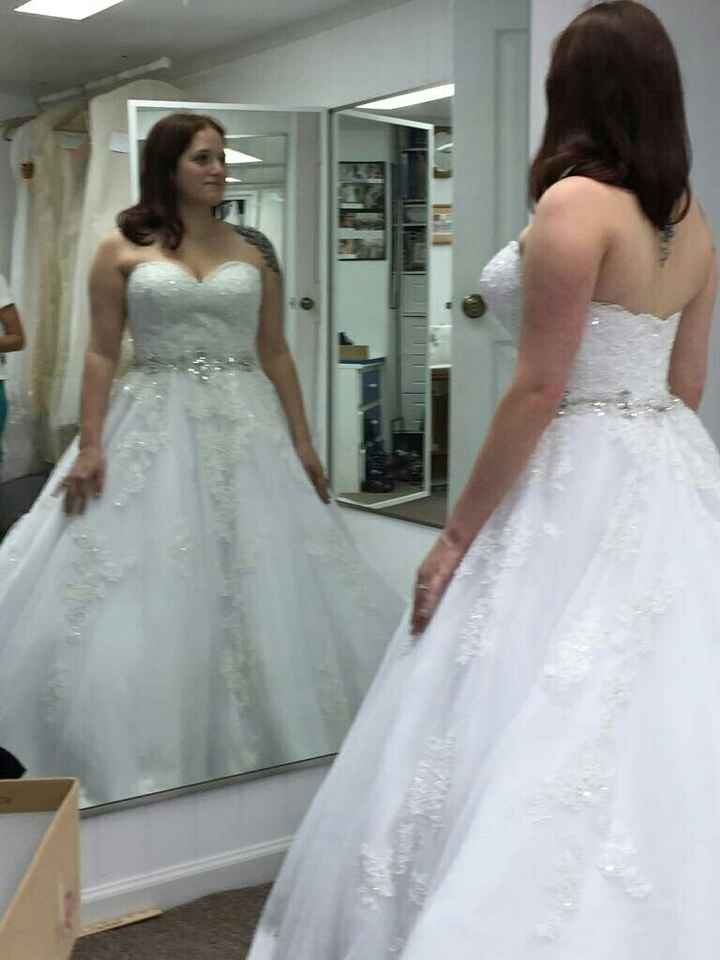 Hair trial and dress fitting!
