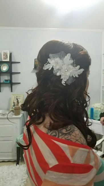 Hair trial and dress fitting!