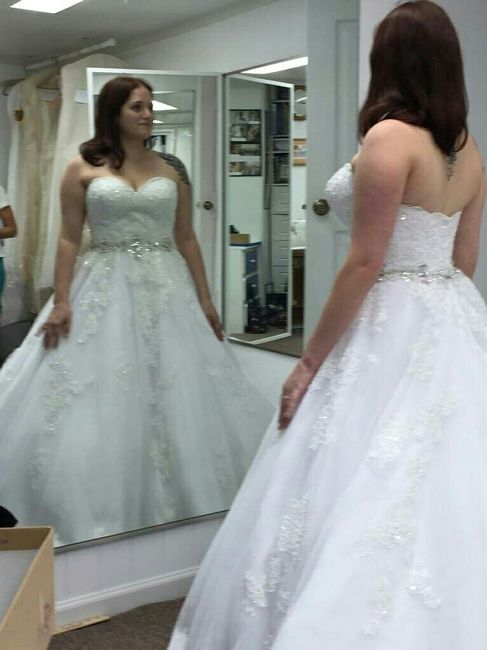 Hair trial and dress fitting!