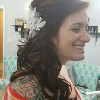 Hair trial and dress fitting!
