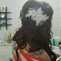 Hair trial and dress fitting!