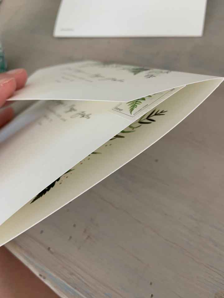 How to assemble all in one invitations?? - 1