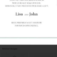 Wedding Registry - 1