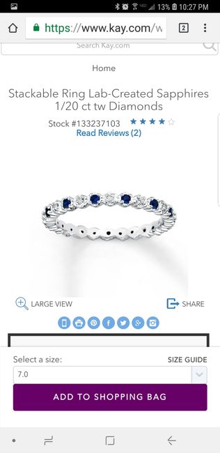 Average cost for his ring? - 2