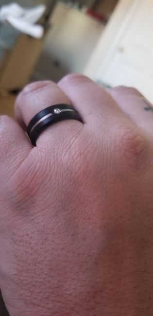 His wedding band came in! - 4