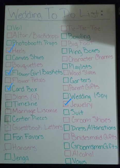 How are you staying organized? 1