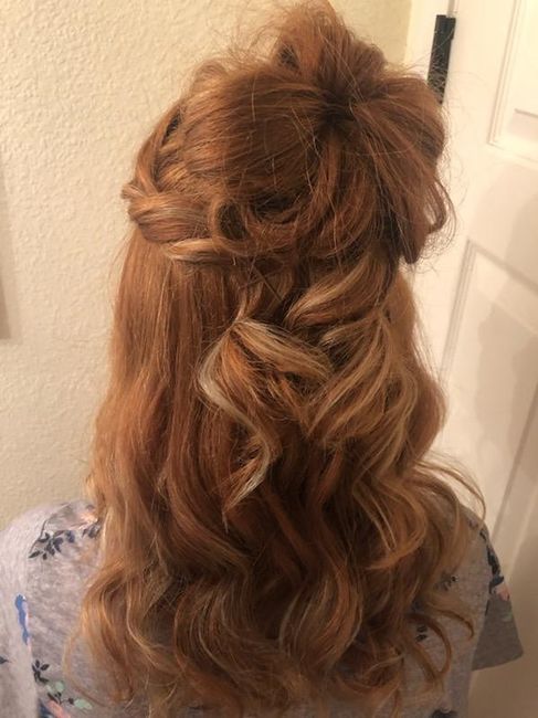 Hair, makeup, fittings, oh my! (pic heavy) - 3