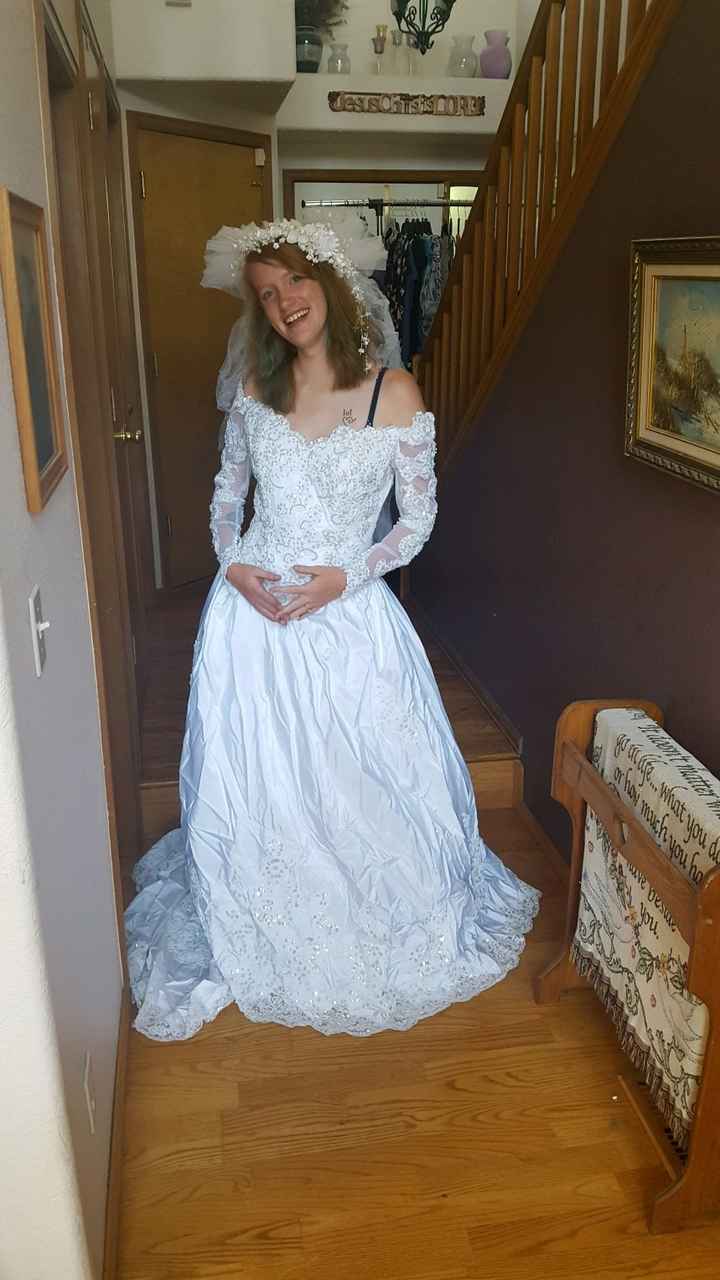 i want to see your long-sleeved wedding dresses! - 1