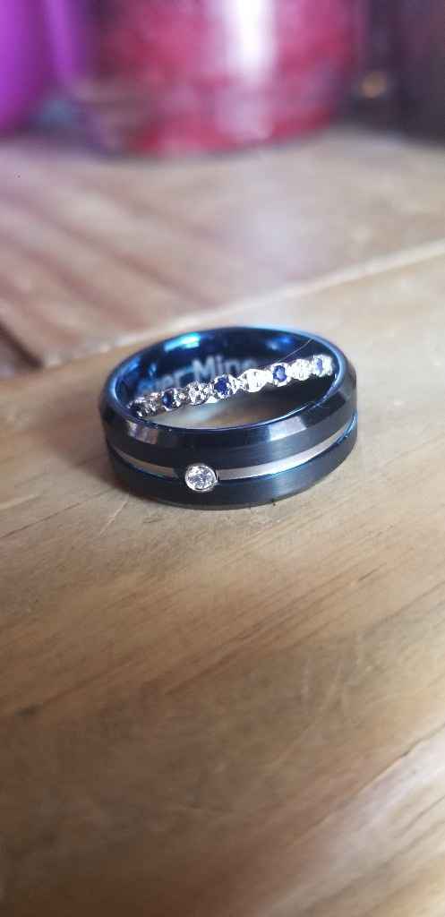 His wedding band came in! - 3