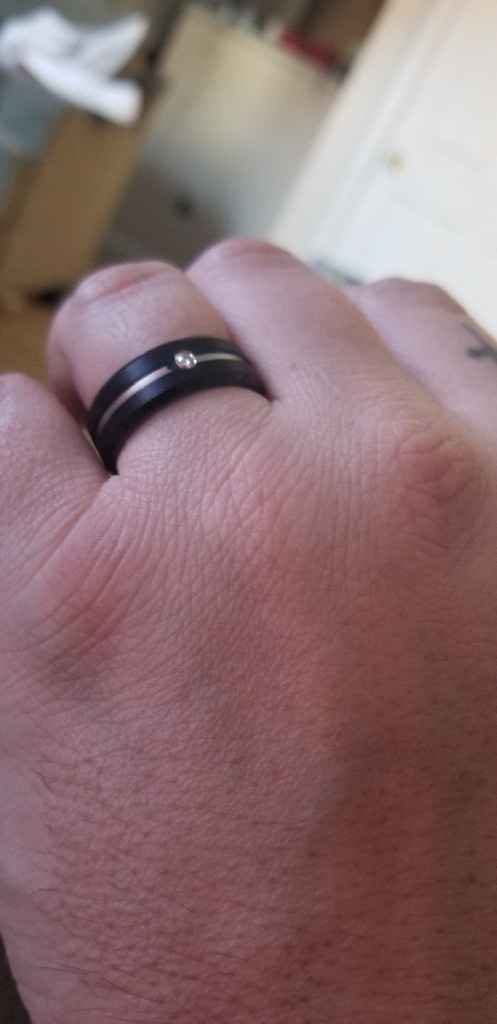 His wedding band came in! - 4
